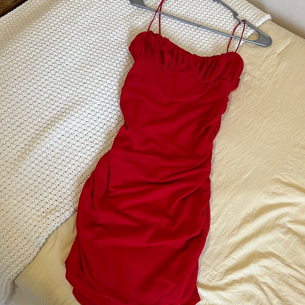 Red Rouged Dress